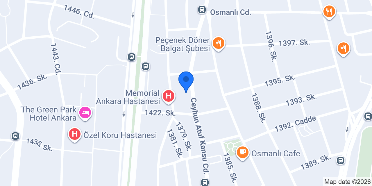 Özen Gömlek konumu