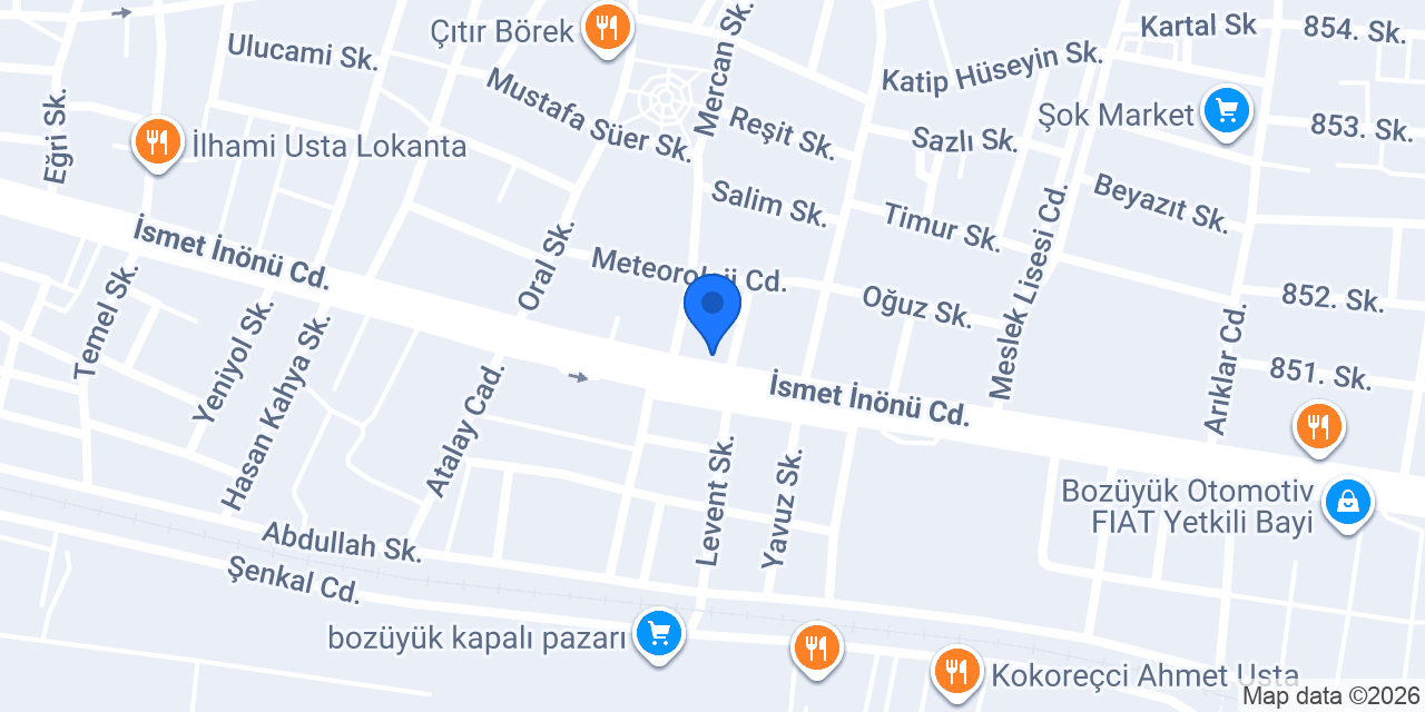 Sanayi Taksi konumu