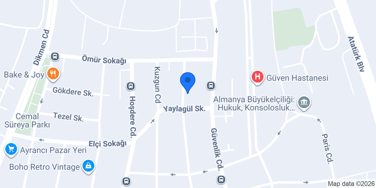 Nevsu Sigorta ekspertiz konumu