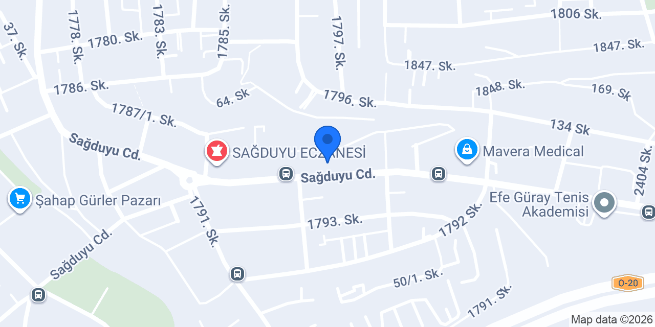 Şahin Market konumu