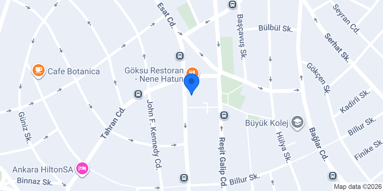 Aras Kargo Kavaklıdere Şubesi konumu