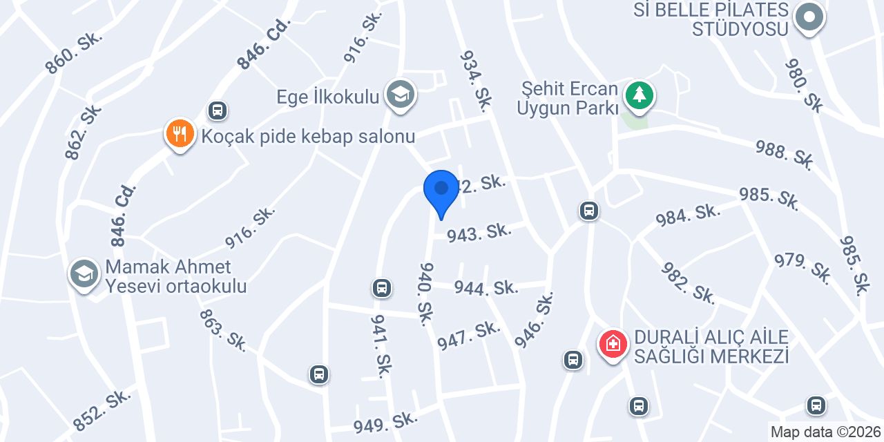 Esso Tasarım konumu
