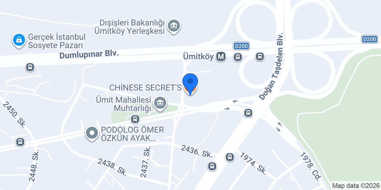 CHİNESE SECRET'S konumu