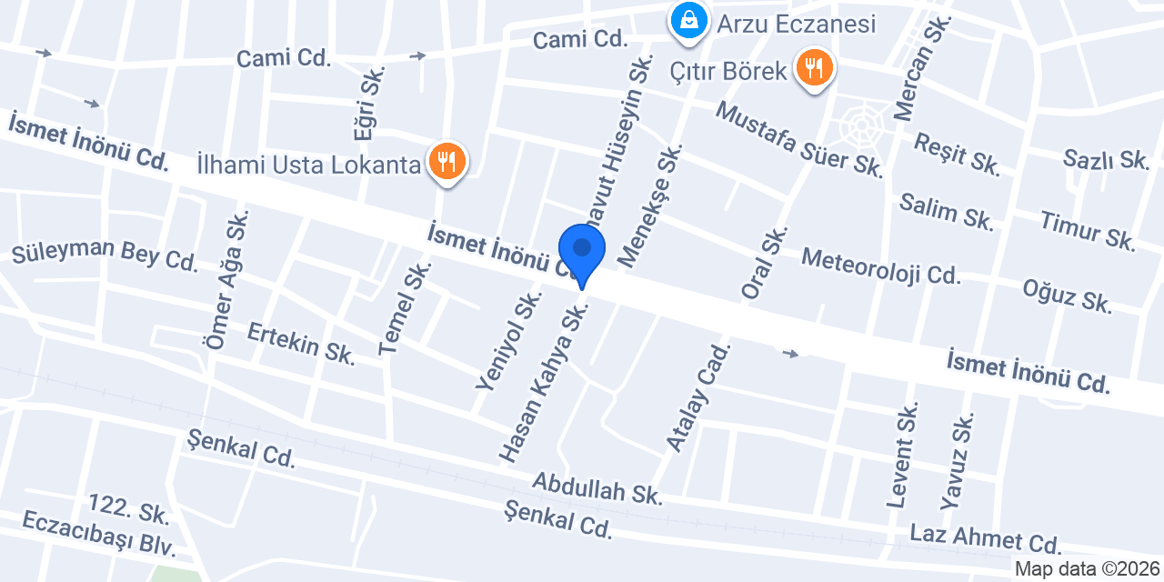 FİZYOREBORN BOZÜYÜK KLİNİĞİ konumu
