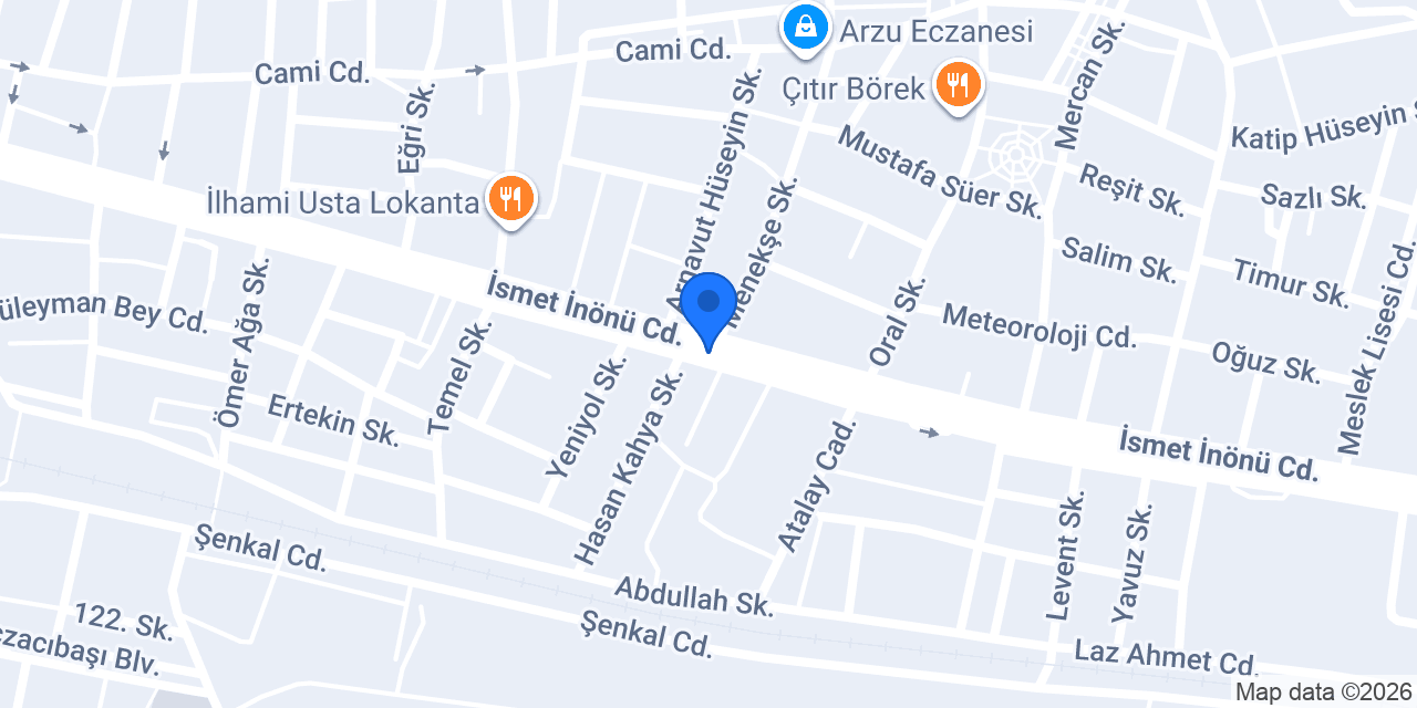 Gündoğdu Mobilya Bozüyük konumu