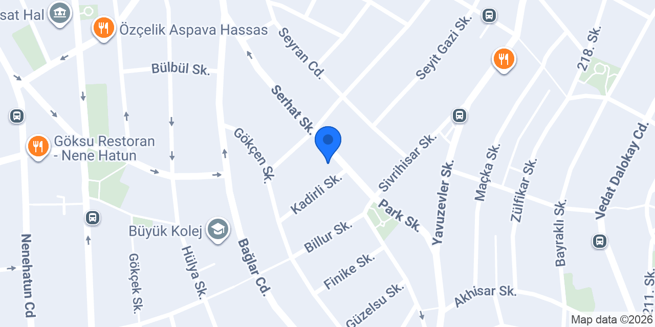 Akademi Emlak konumu
