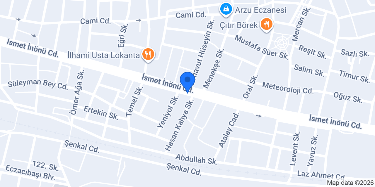 Komagene Etsiz Çiğ Köfte konumu