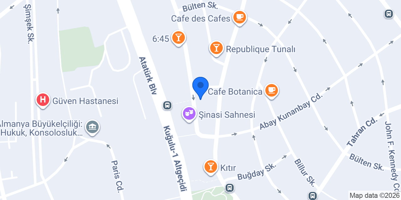 Kubaba Turizm konumu