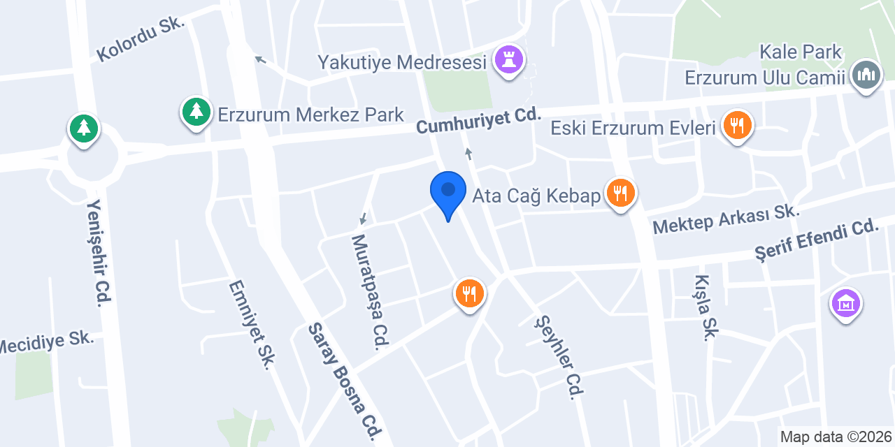 Semaver çay bahçesi konumu