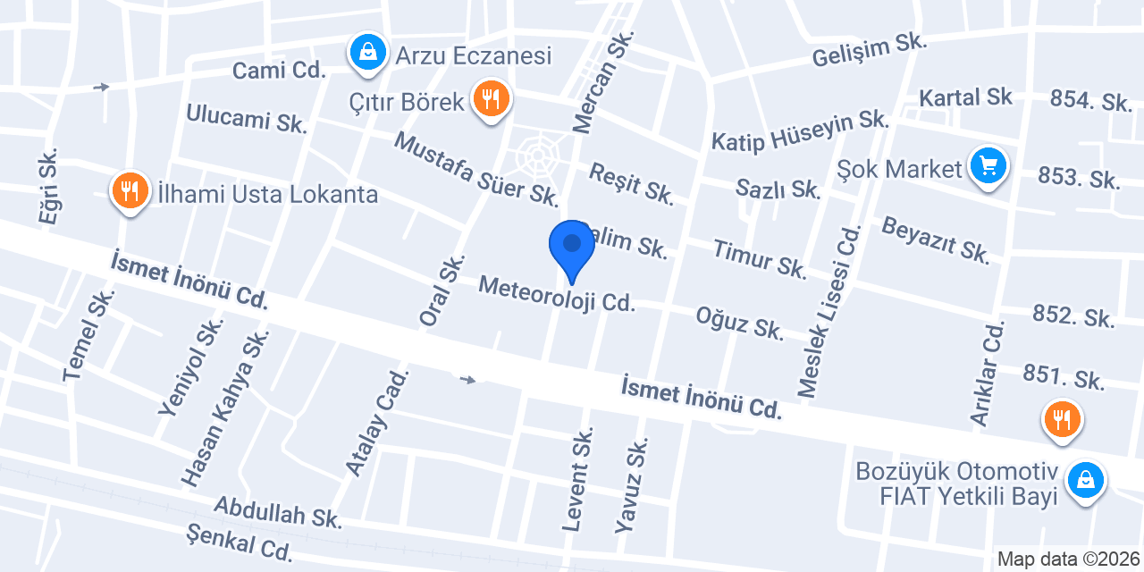 Bozüyük Döşeme konumu