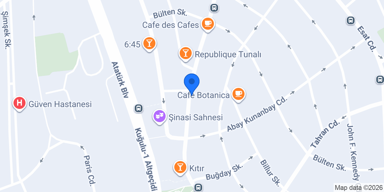 Stüdyo Bil Color konumu