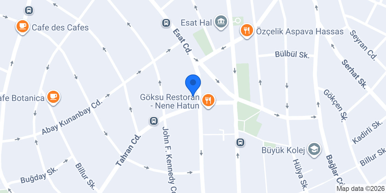 Kuğulu Veteriner Polikliniği konumu
