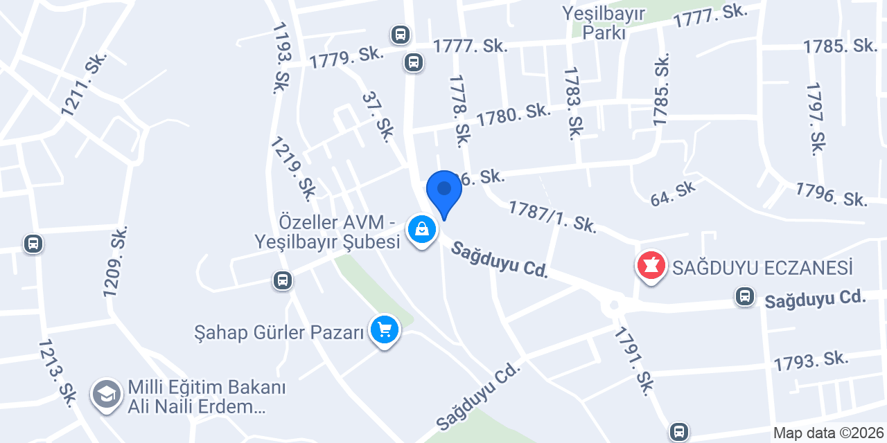 Altıparmak konumu