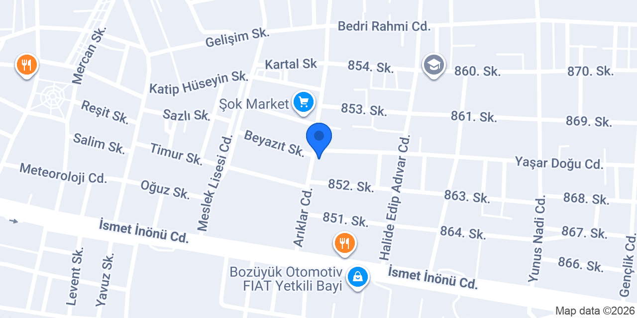 EROL MOBİLYA konumu