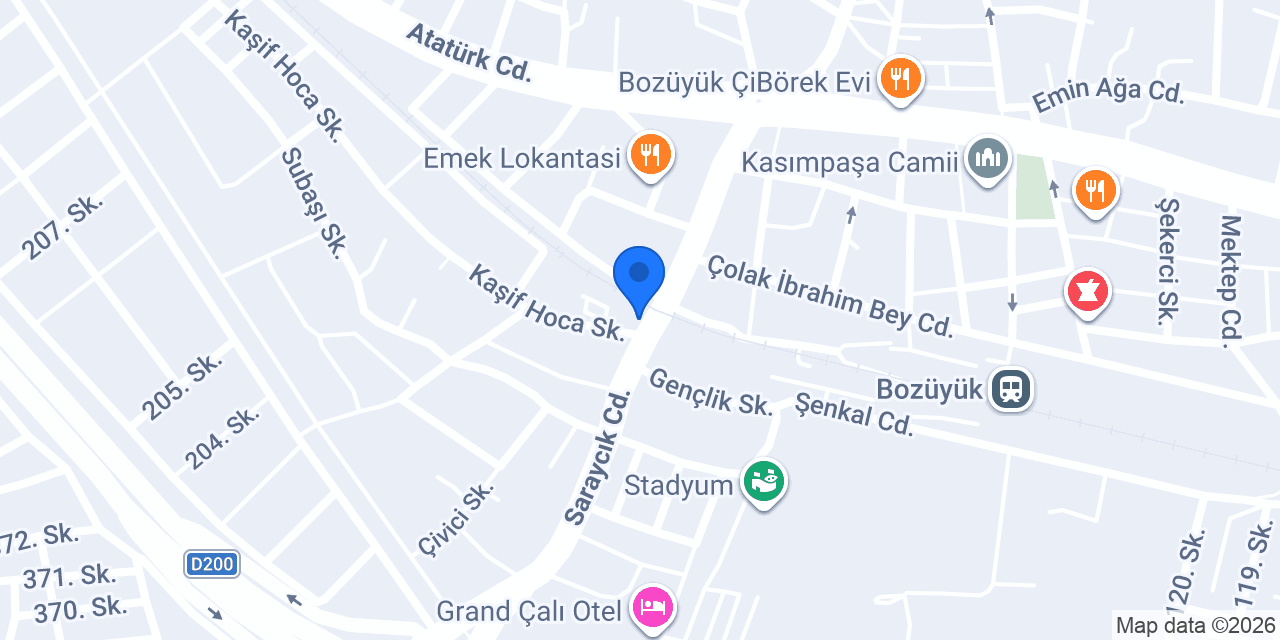 ERKANLI İNŞAAT İŞ MERKEZİ konumu