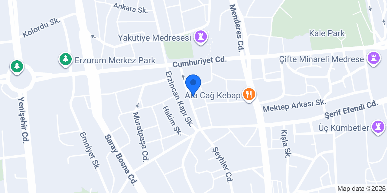 Hemşin Pastanesi konumu
