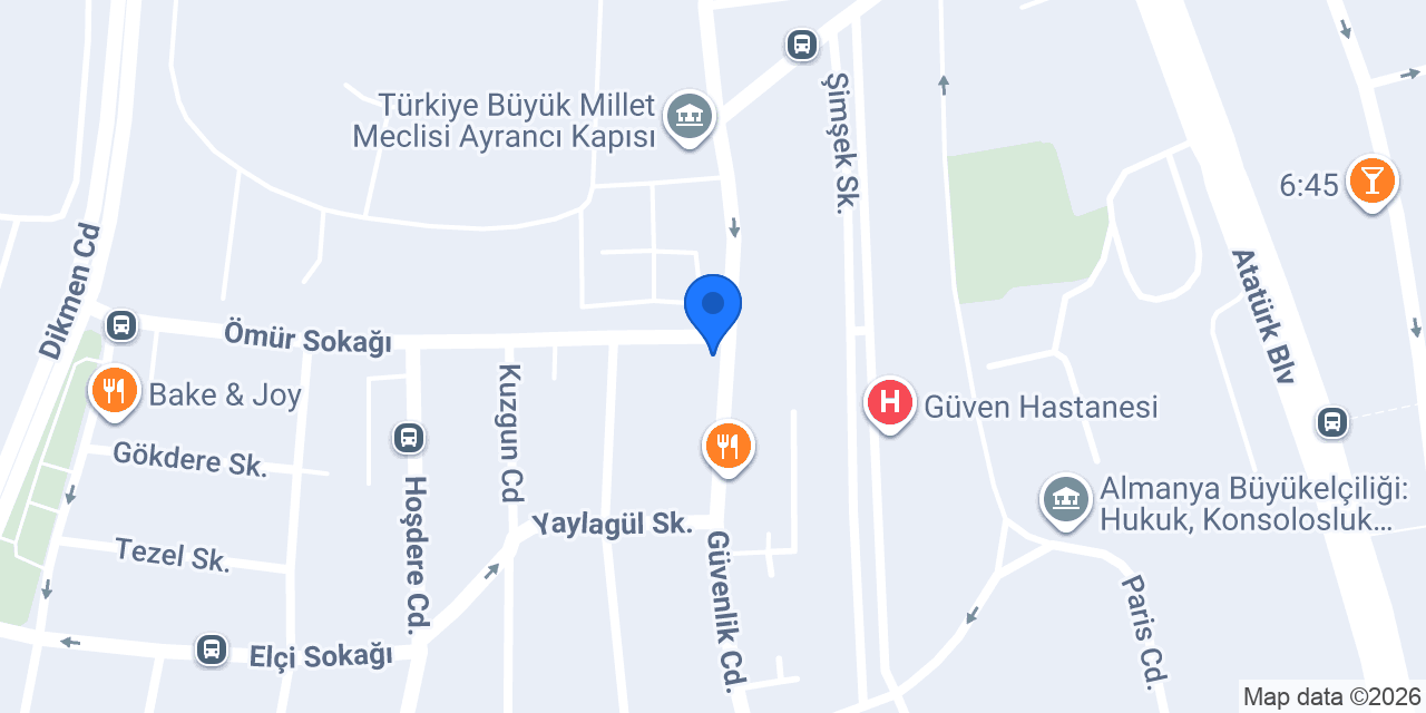 Emek Ankara konumu