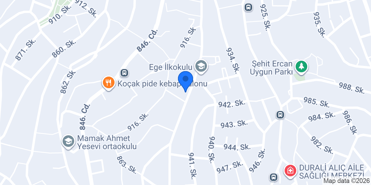 Koçyiğit inşaat mehmet koçyiğit konumu