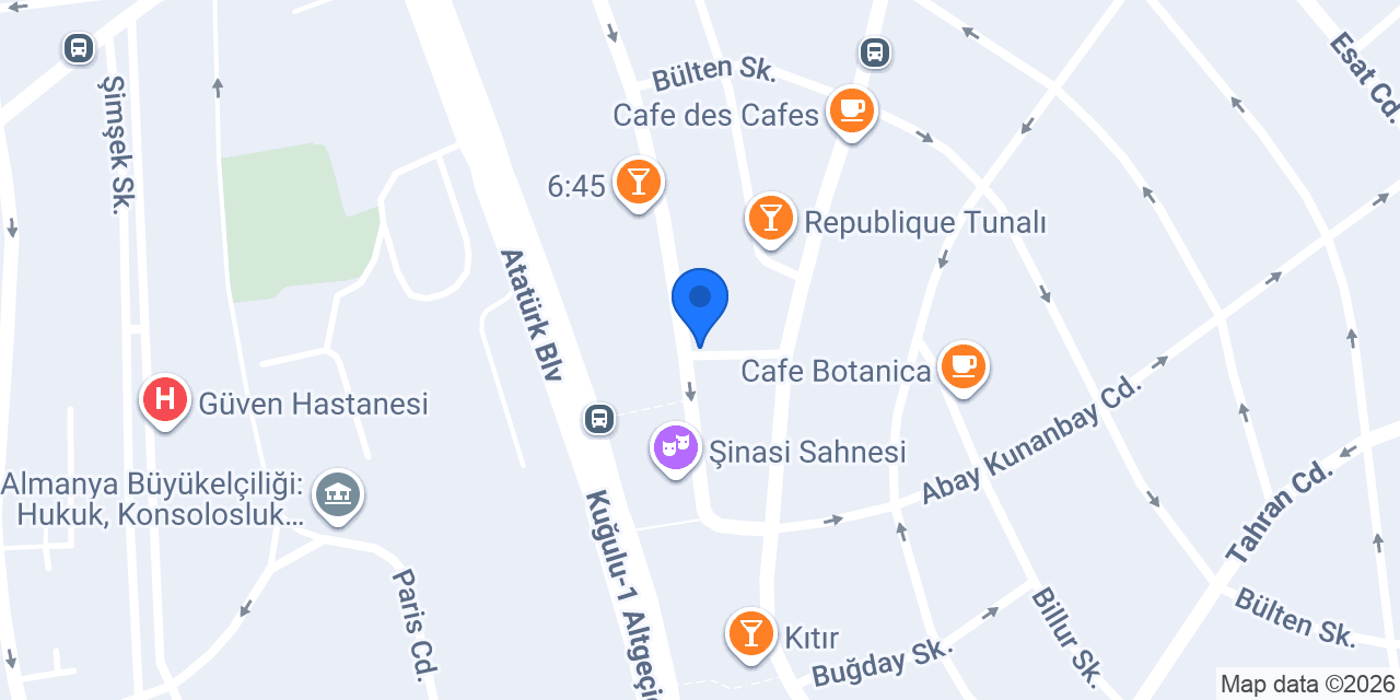 Yeni Bahar Eczanesi konumu