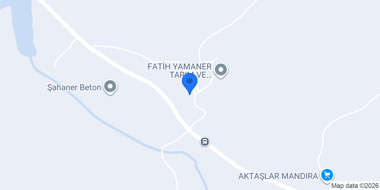 YAMANER TARIM VE HAYVANCILIK konumu
