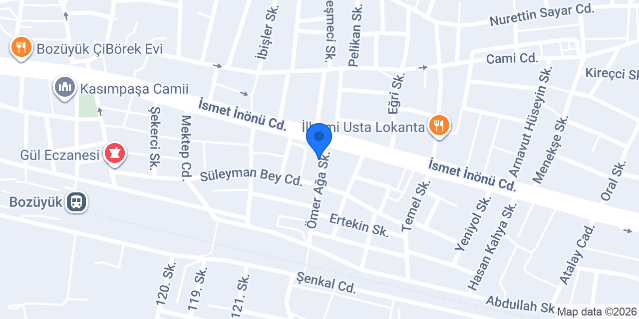 MAVERA COFFE&LOUNGE konumu