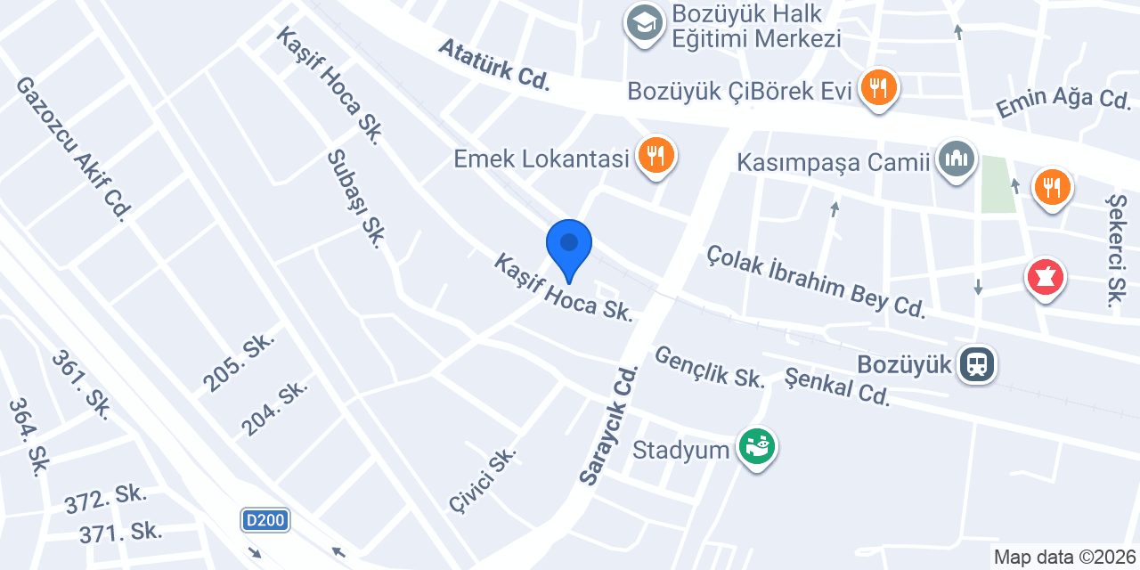 Davut ticaret parke konumu