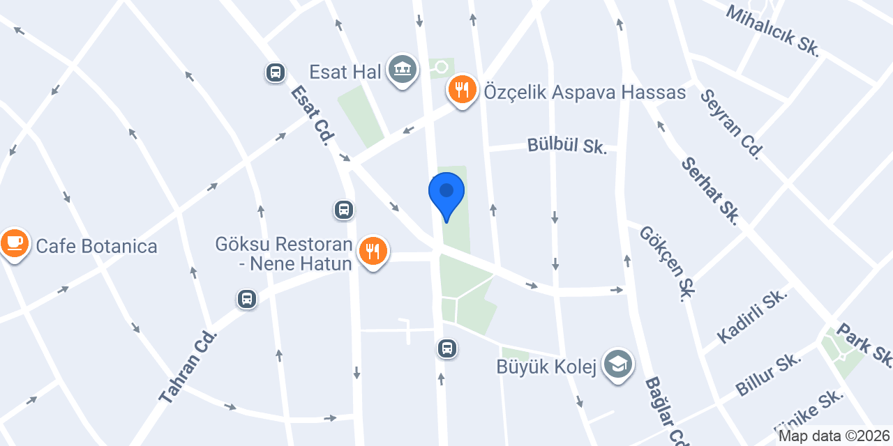 Esat Çankaya Evi konumu