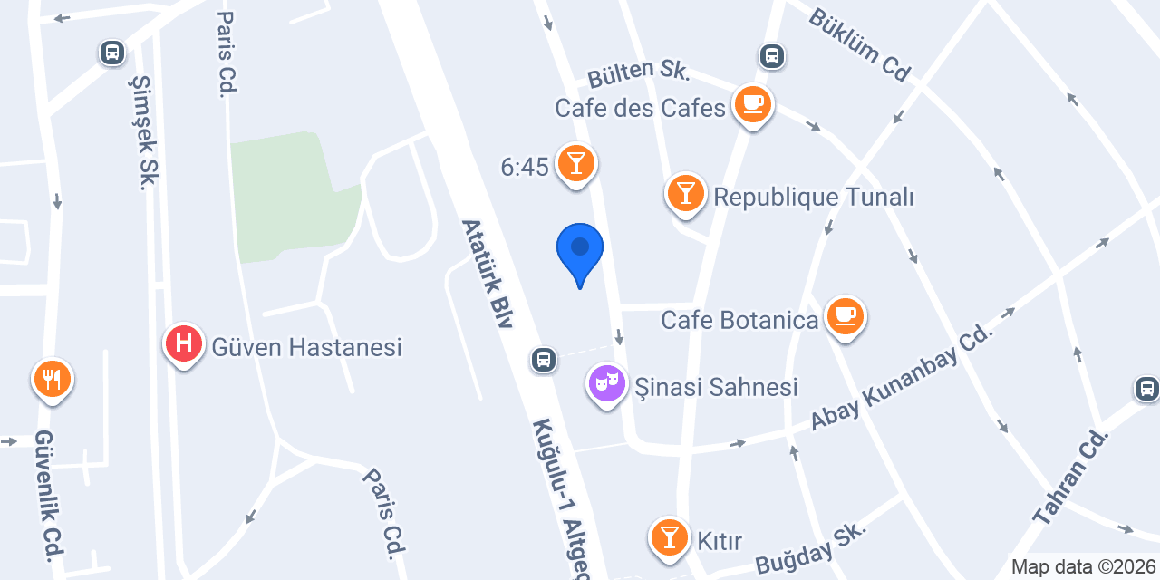 Bilgimin Danışmanlık konumu
