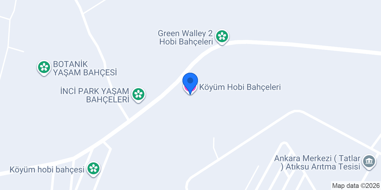 Köyüm Hobi Bahçeleri konumu