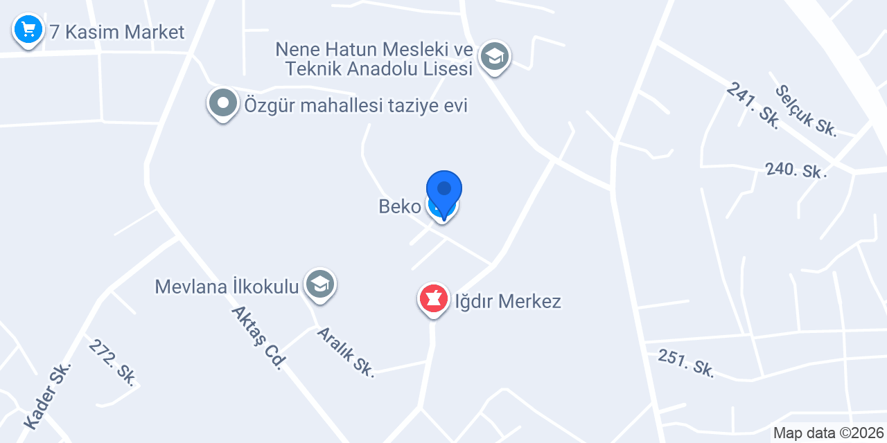 Beko konumu