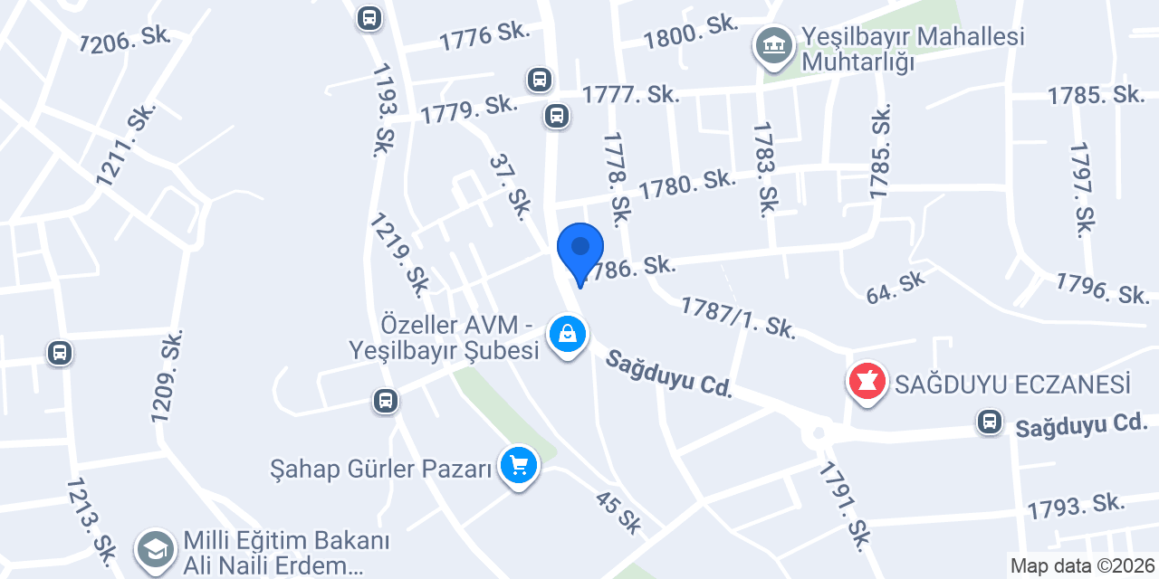 İPEK HALI SARAYI konumu