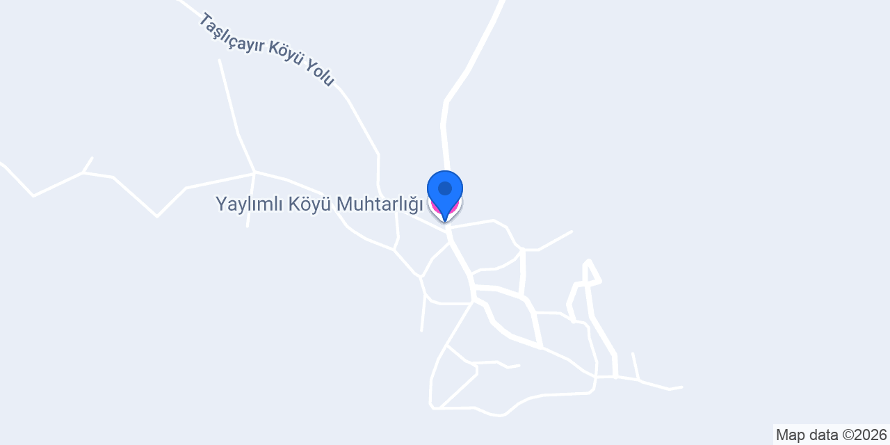 Yaylımlı Köyü Muhtarlığı konumu