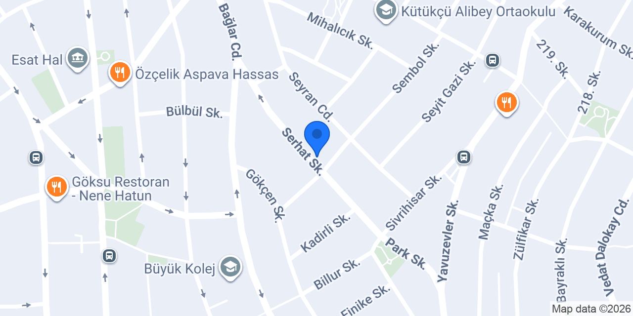 Taco & Burger Hut TÜRKİYE konumu