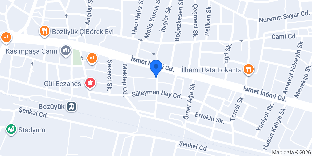 Özlem Adaşoğlu Boutique konumu