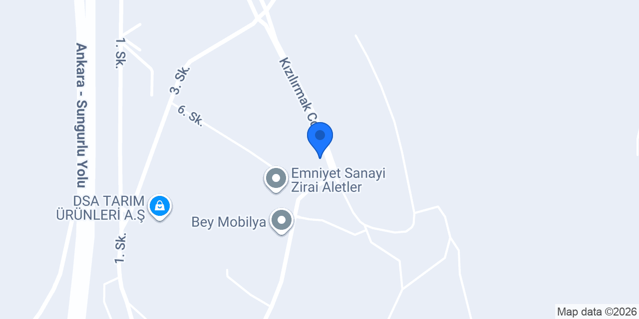 Mispa Mobilya konumu