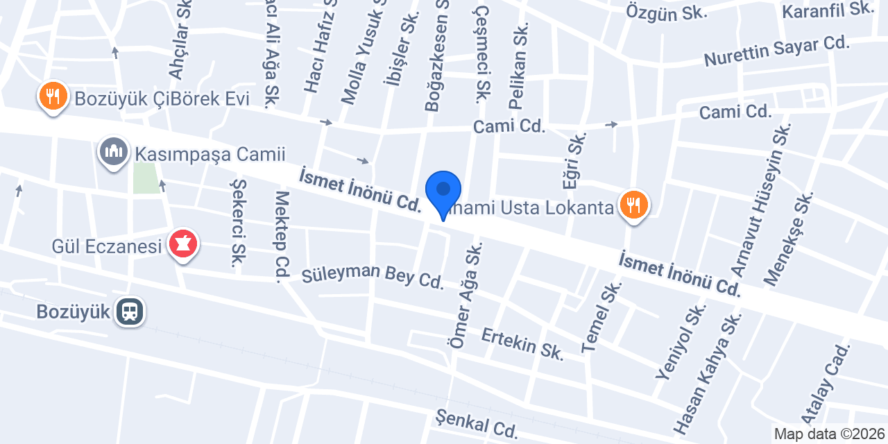 Tatlıcı Fehmi Usta konumu