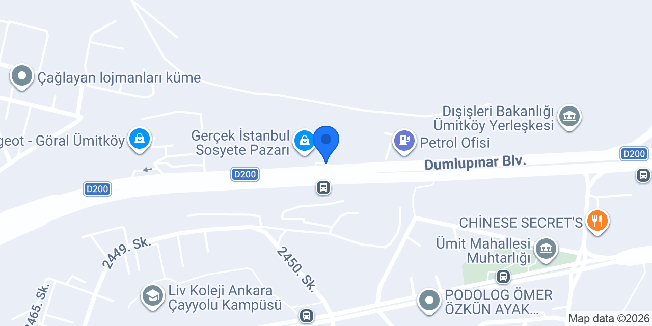 Tela Home Ev Tekstil konumu