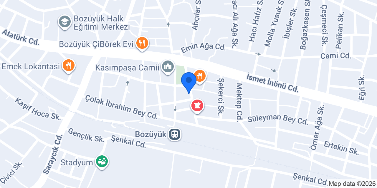 Bozüyük Çiçekçi Şah Çiçek konumu