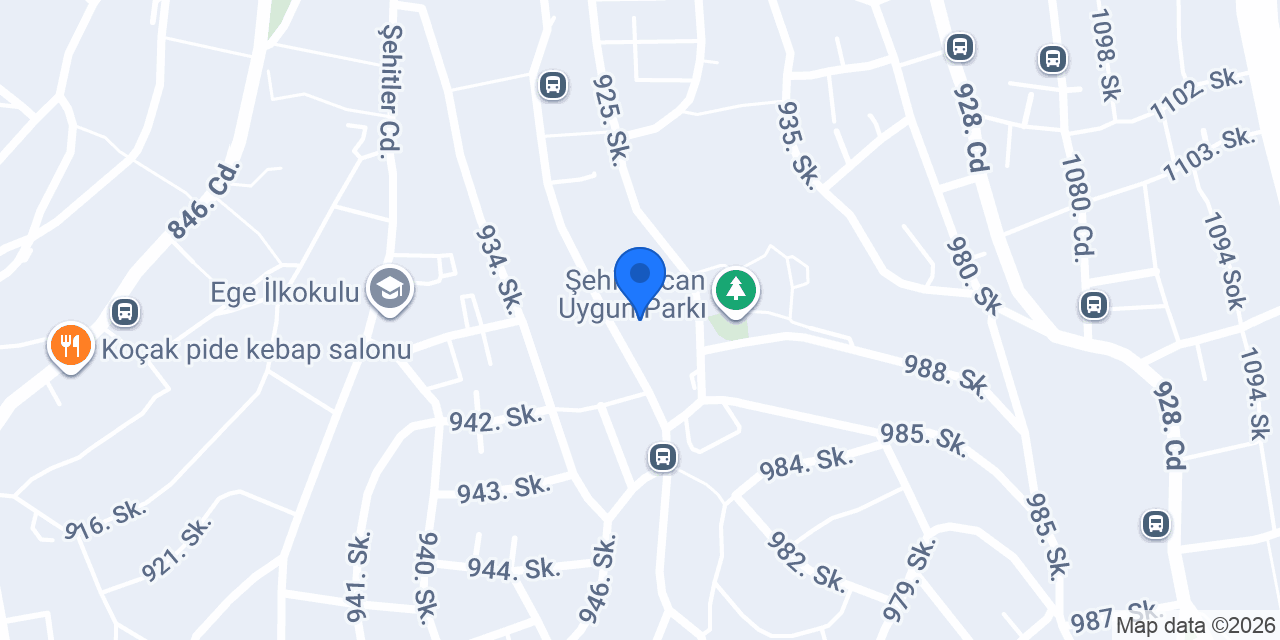 Çağdaş Eşya Depolama konumu