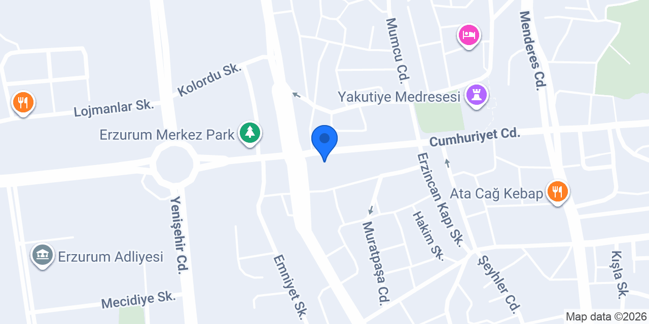 CADDE BAYAN KUAFÖR konumu
