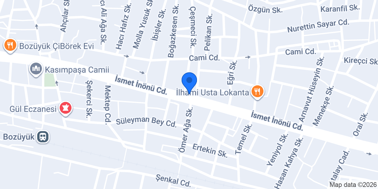 Süsslü Takı konumu