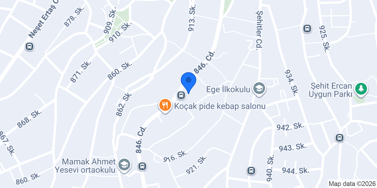 Serhat Erkek Kuaförü konumu