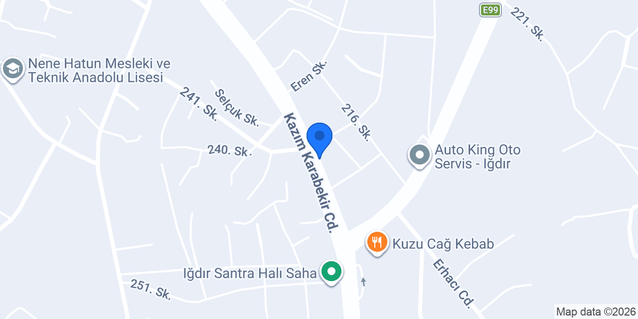 ÖZEN AUTO konumu
