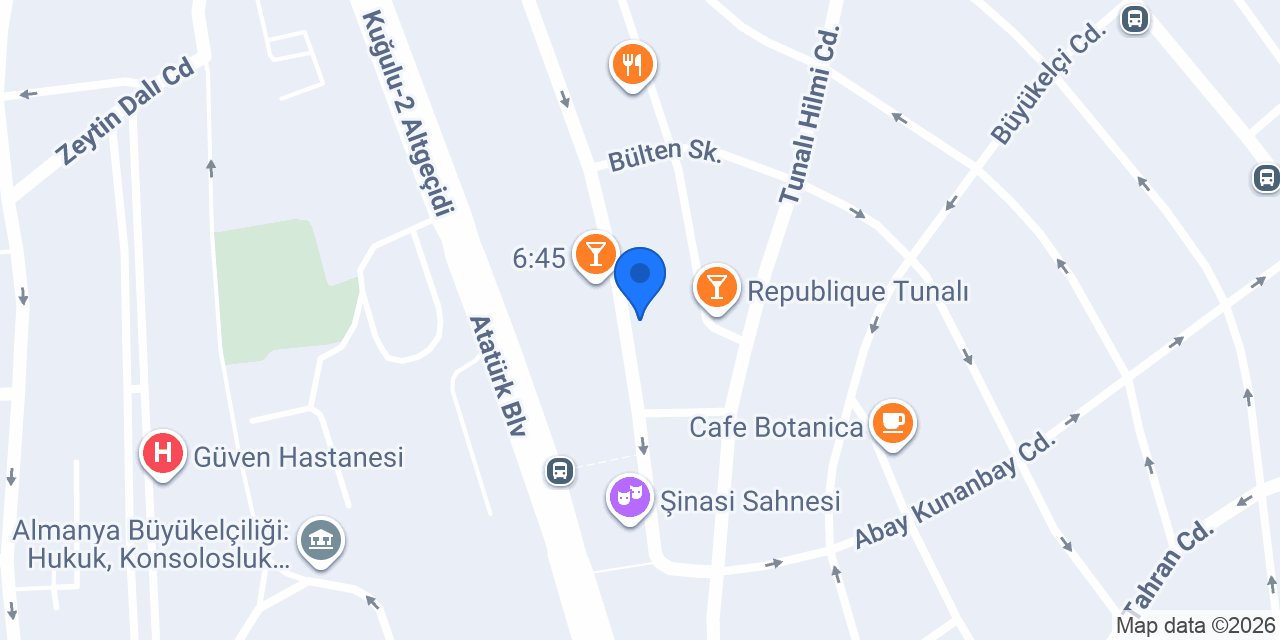 Proje Grup konumu