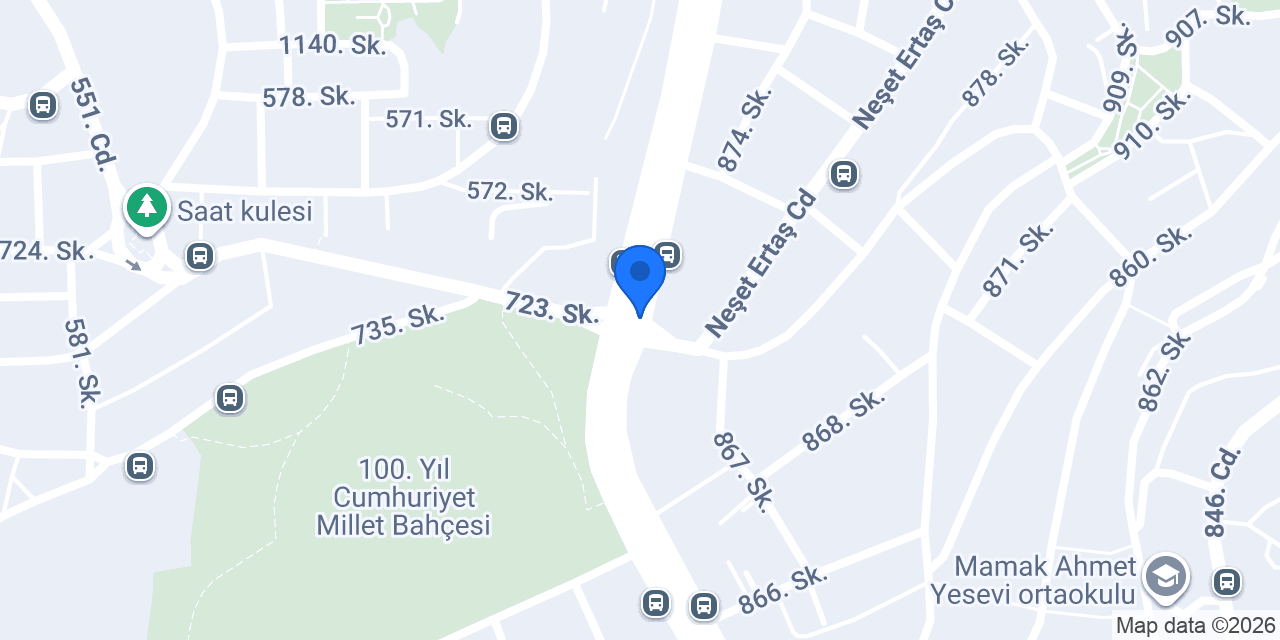 Mamak Çiçekçi konumu