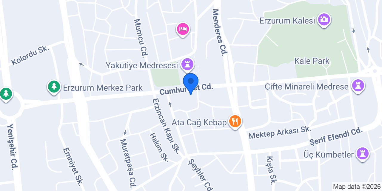 Güzelyurt Restaurant konumu
