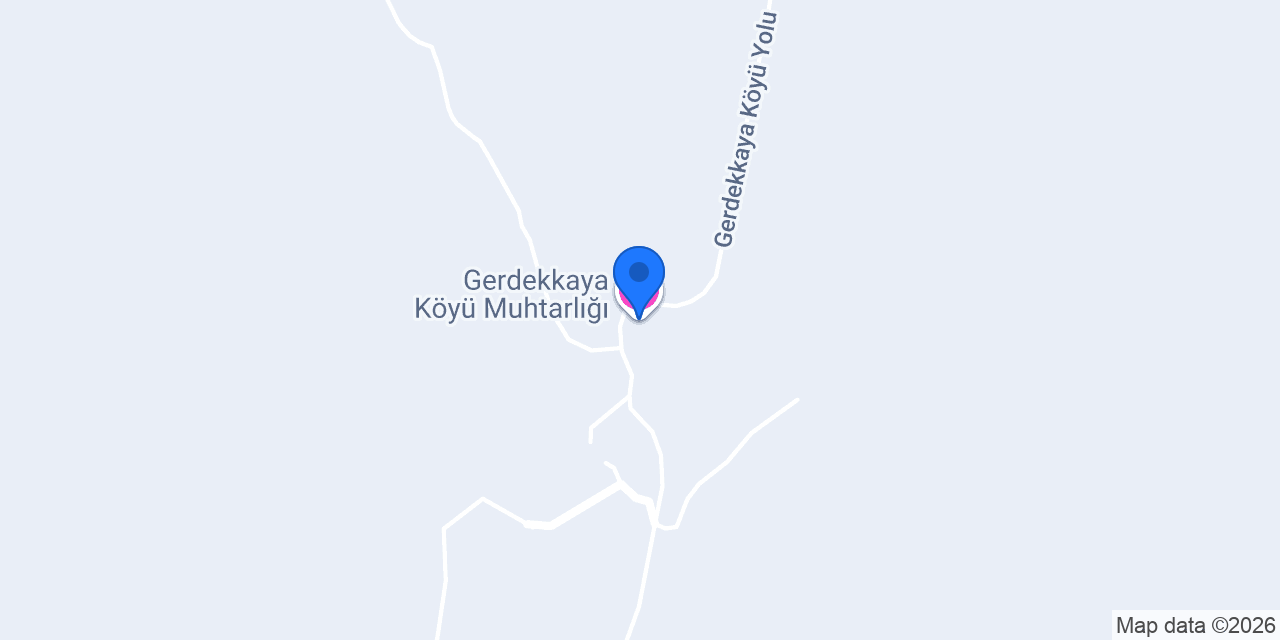Gerdekkaya Köyü Muhtarlığı konumu