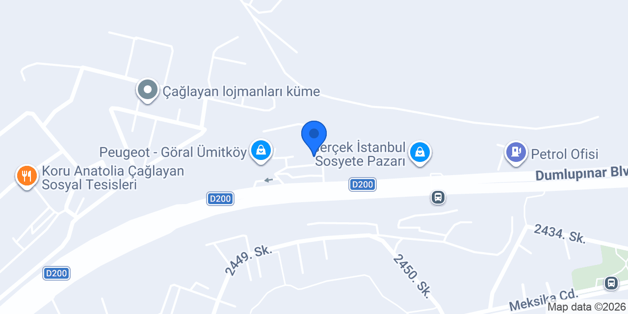 Otokoç 2. El Ankara Ümitköy Şubesi konumu