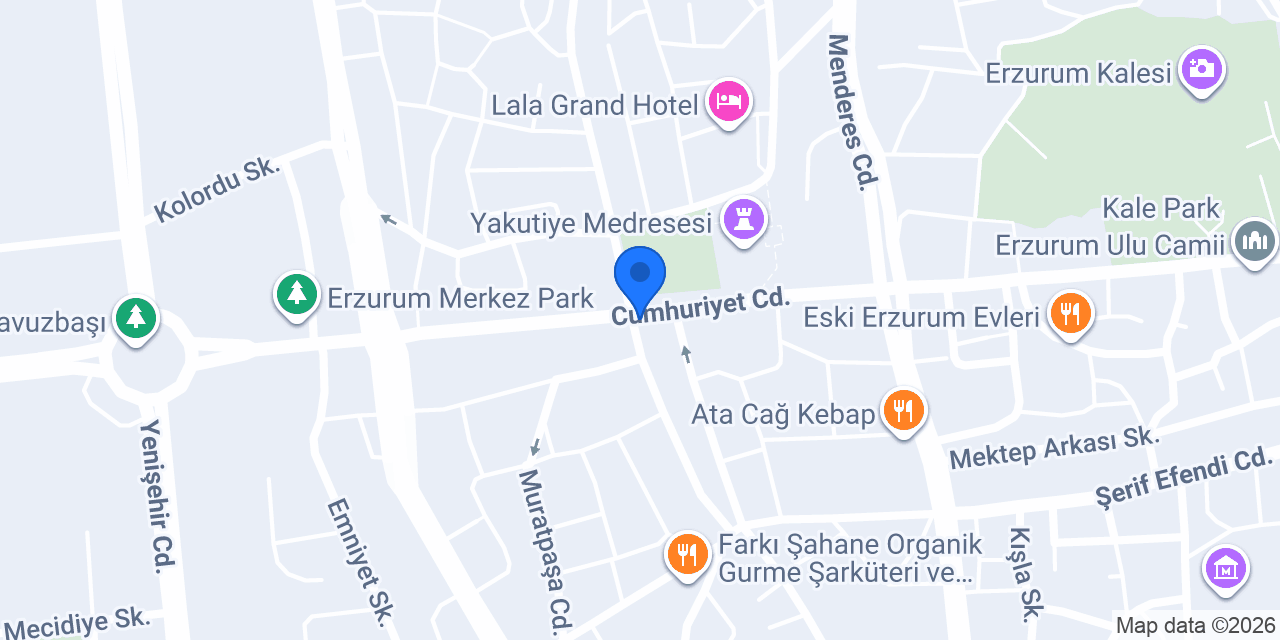 Cadde eczanesi konumu