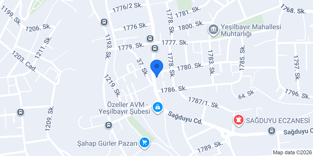 Taşhanlar Süpermarket konumu